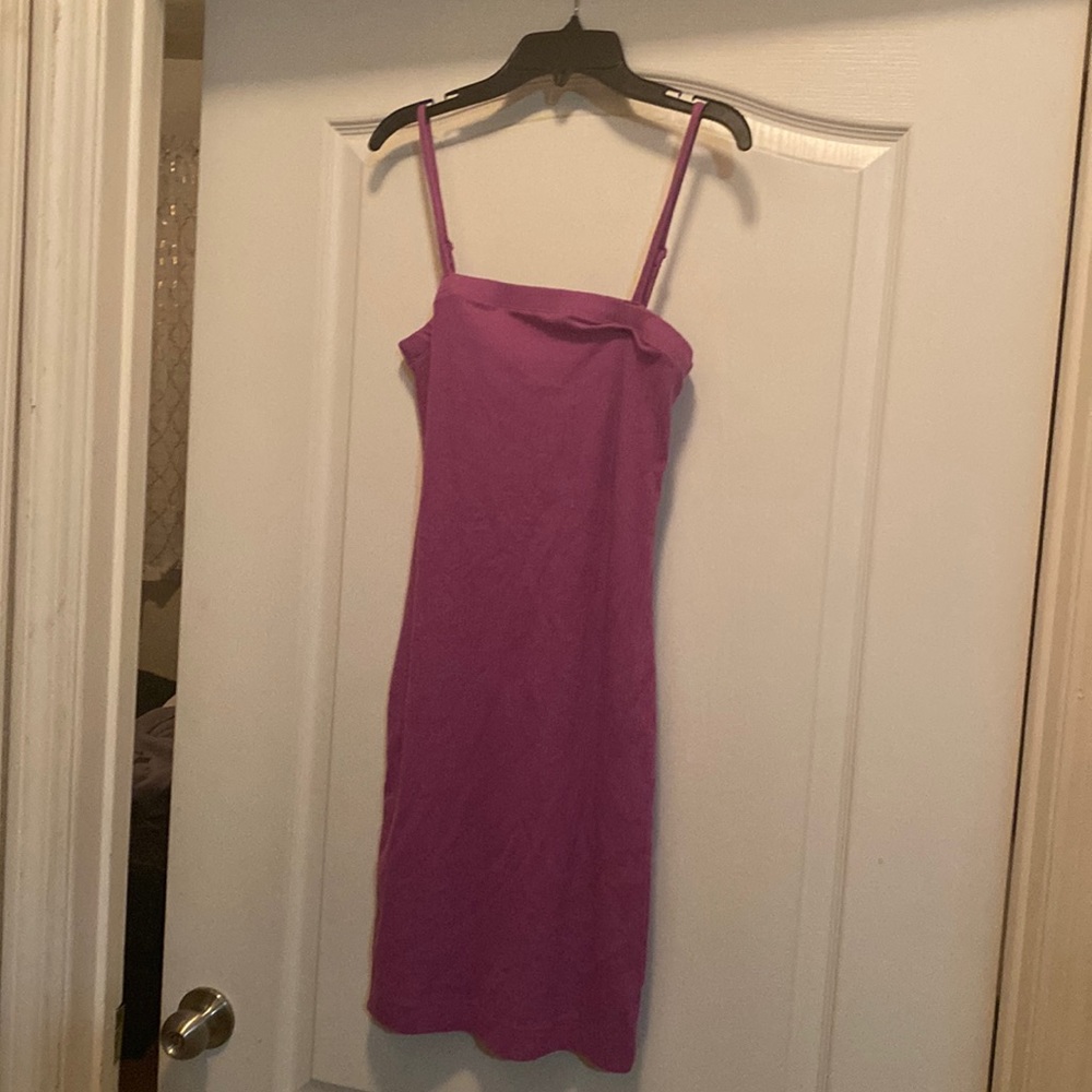 Plum Purple Bodycon Dress